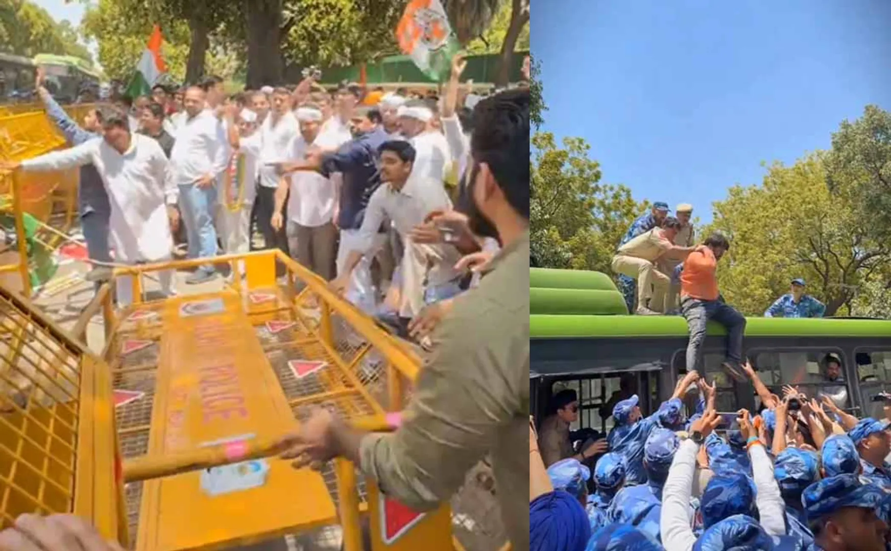 Malfunction in NEET results; Congress party struggle