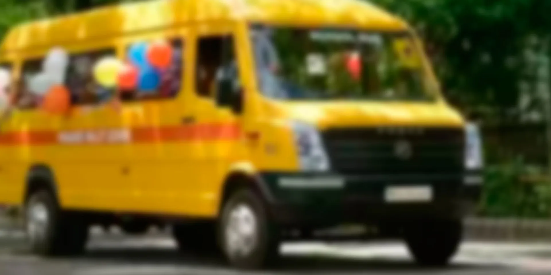 School van fire on first day; Students who survived