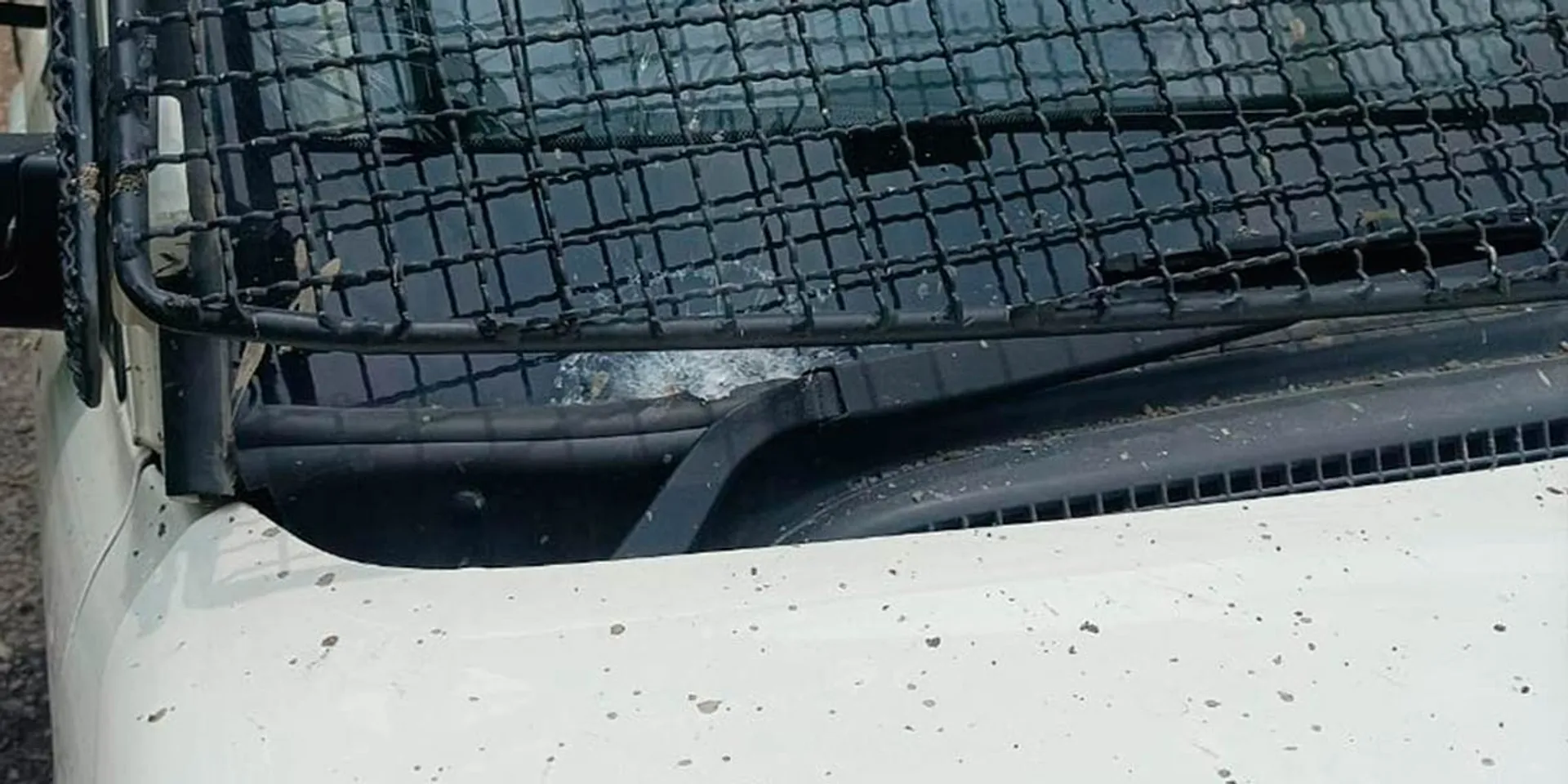  Attack on Chief Minister's Convoy; Two security officers were injured