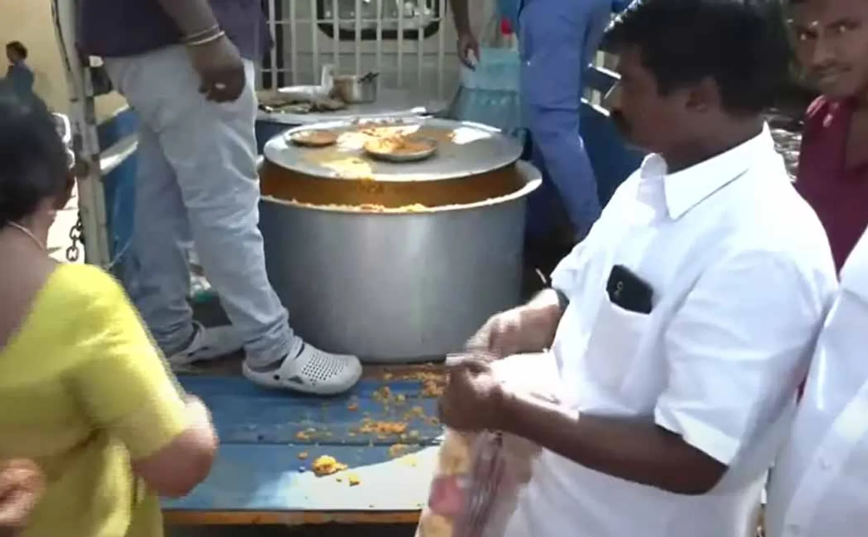 Puducherry Redyarpalayam incident Prohibition to cook