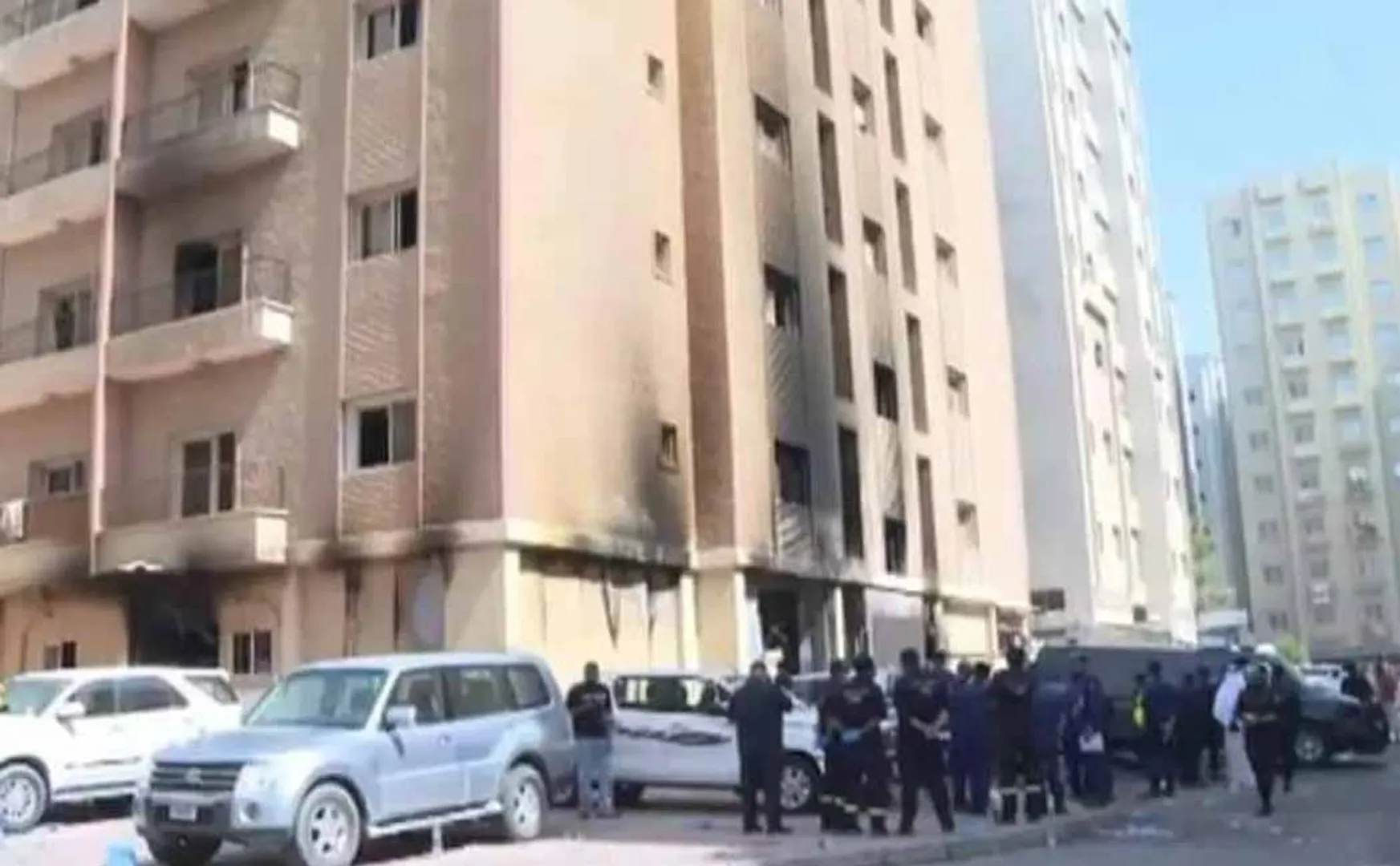 news about fire incident kuwait city