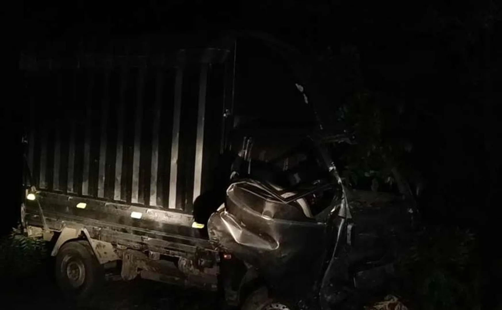mini van driver passed away for private school bus accident
