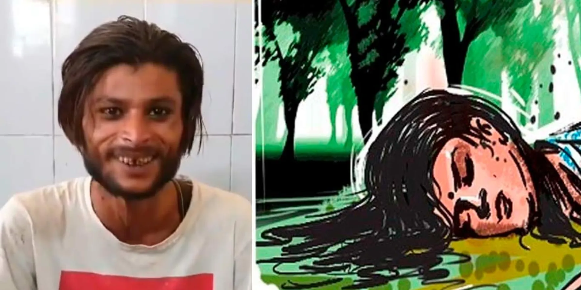 Video of girlfriend's throat being cut and held in hand; A young man's disturbing psycho act