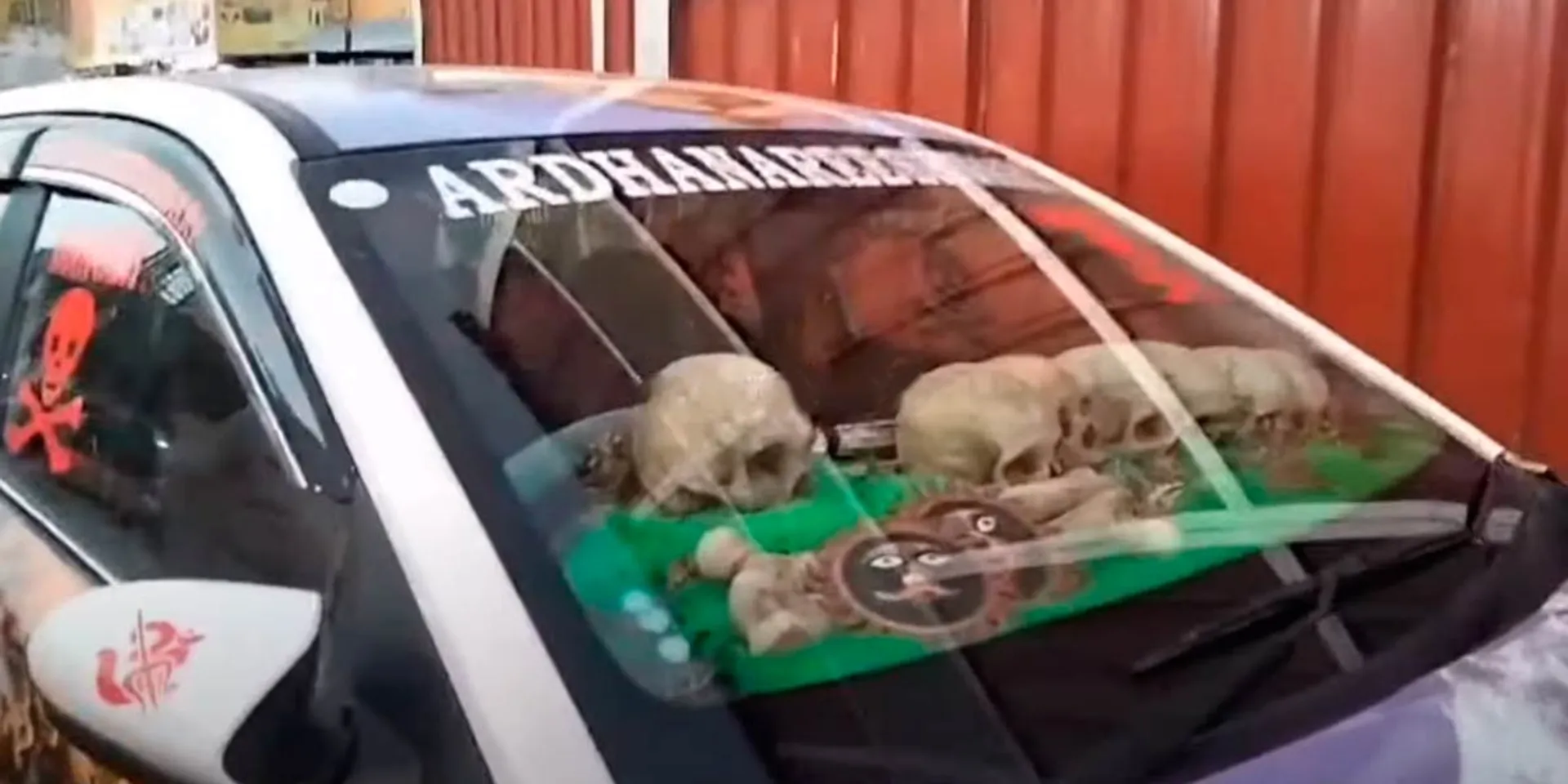 The car is completely paranormal- The. Fear creeps into the evening
