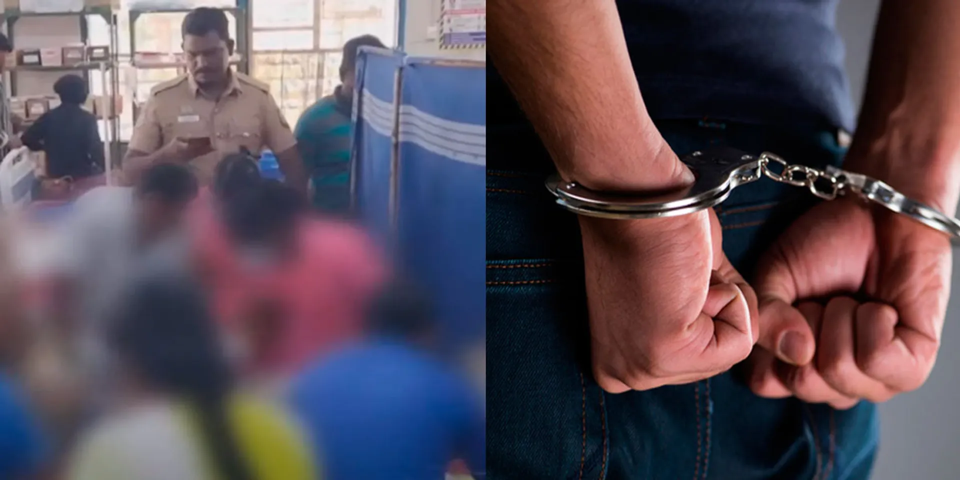 Attack on policewomen; Husband arrested