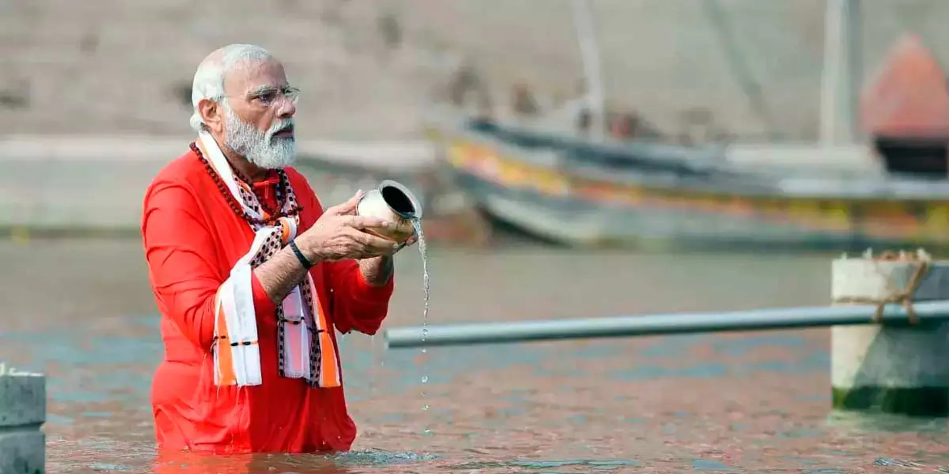 'Mata Ganga has adopted me' - Modi speech