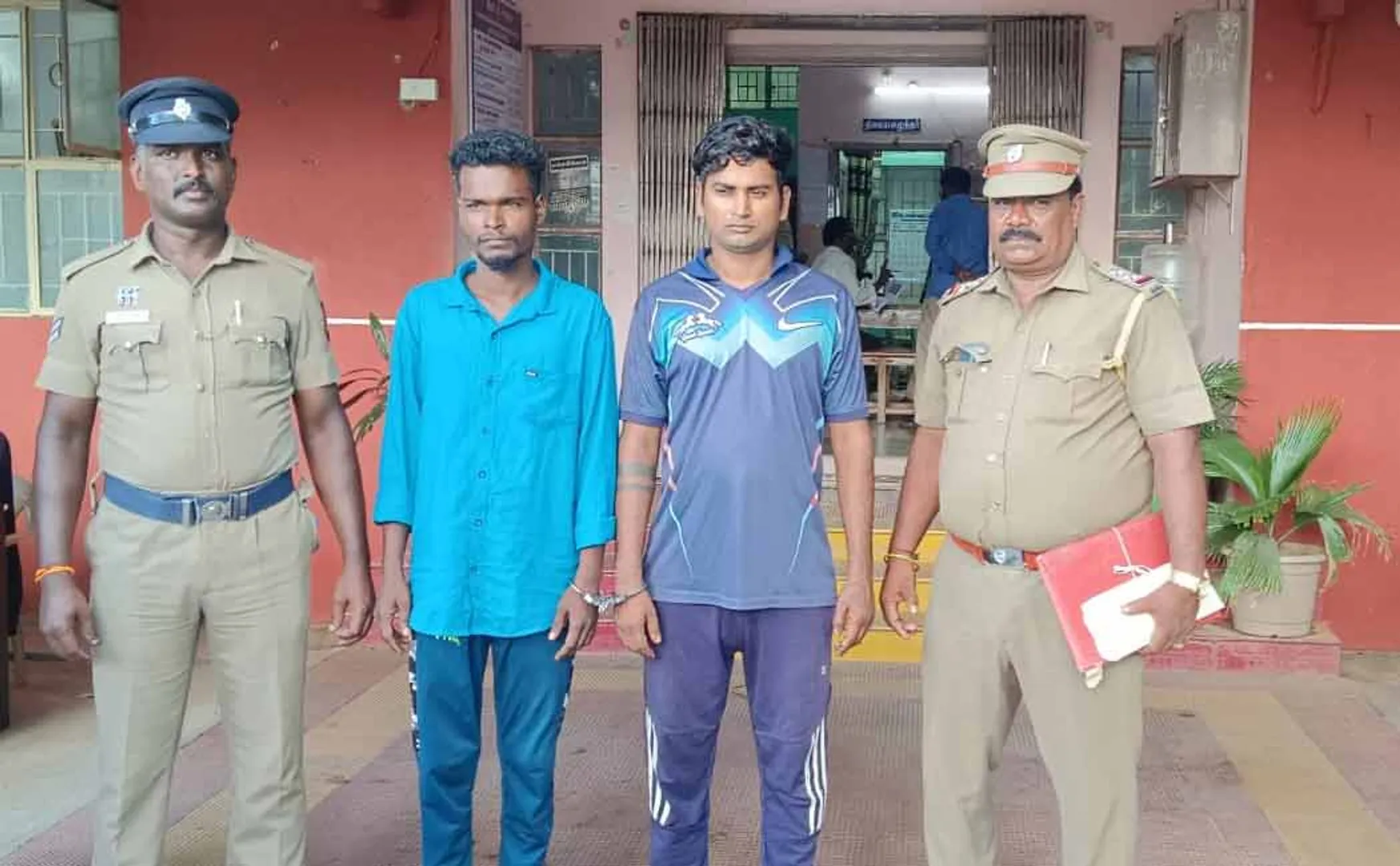 Two people were arrested for storing  