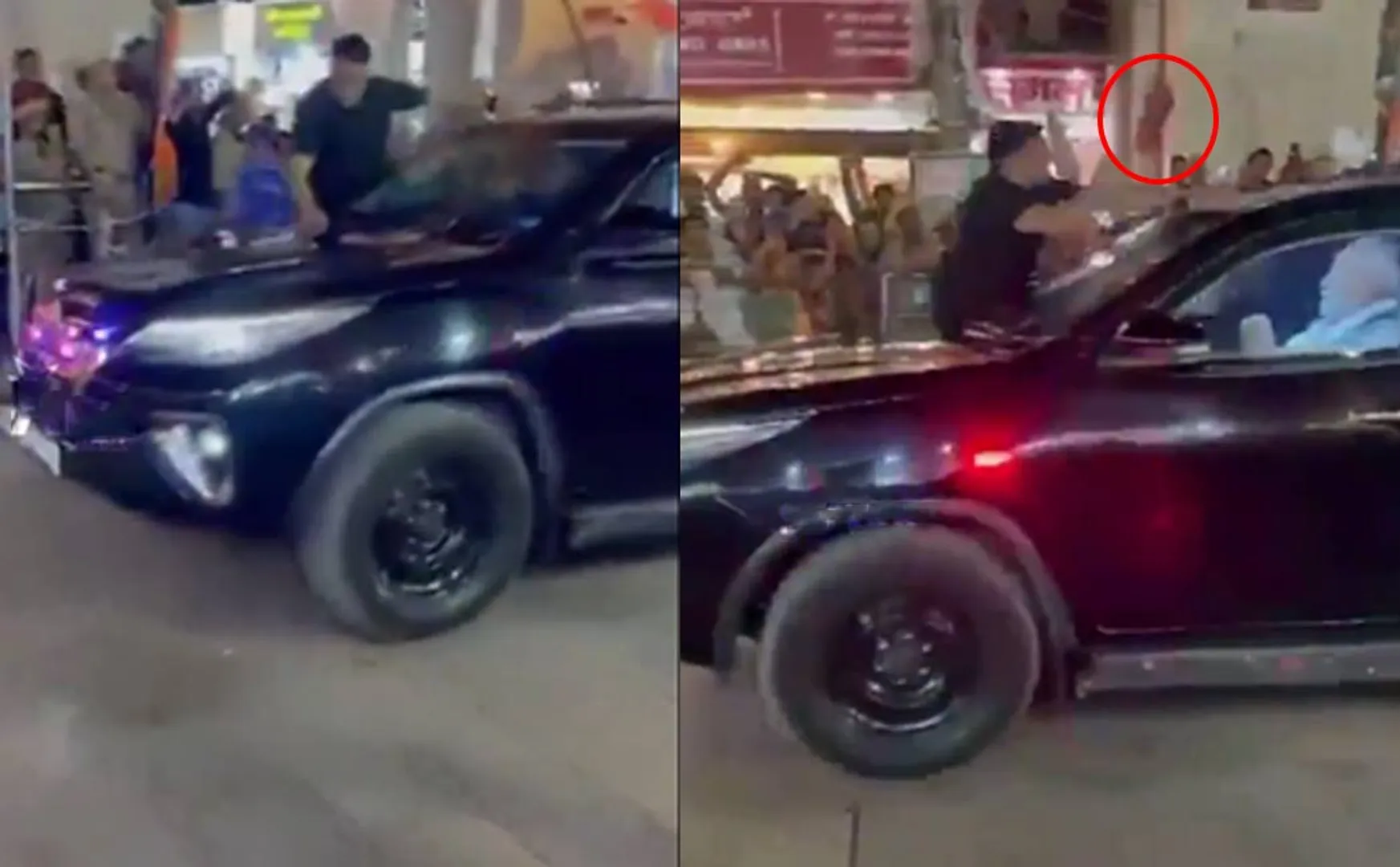 Shoes thrown at PM Modi's car in varanasi