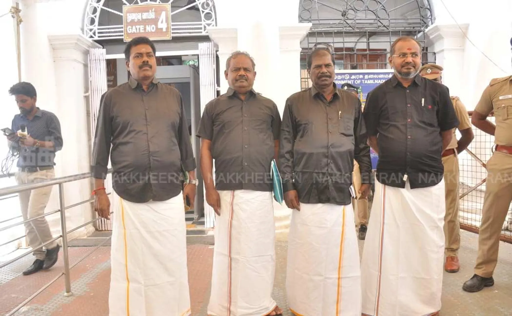PMK MLAs walk out from the Legislative Assembly (Pictures)