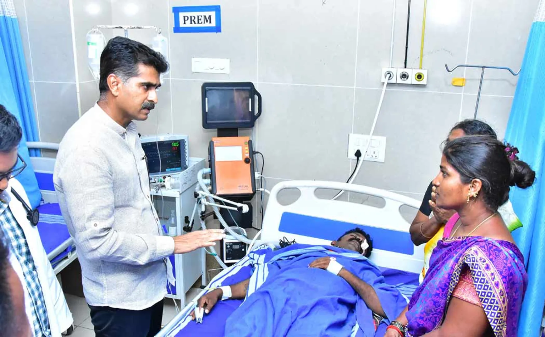 Durai Vaiko personally met the victims and consoled them in kallakurichi (Pictures)