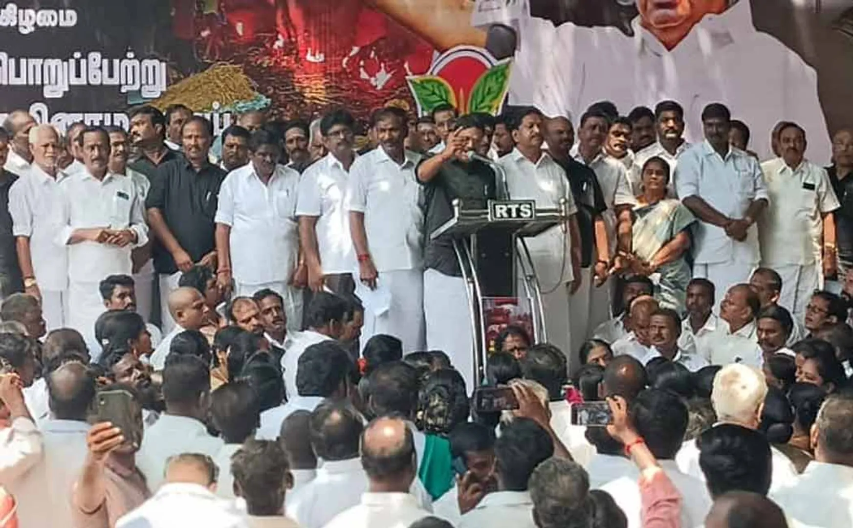AIADMK struggle against DMK government on illicit liquor issue