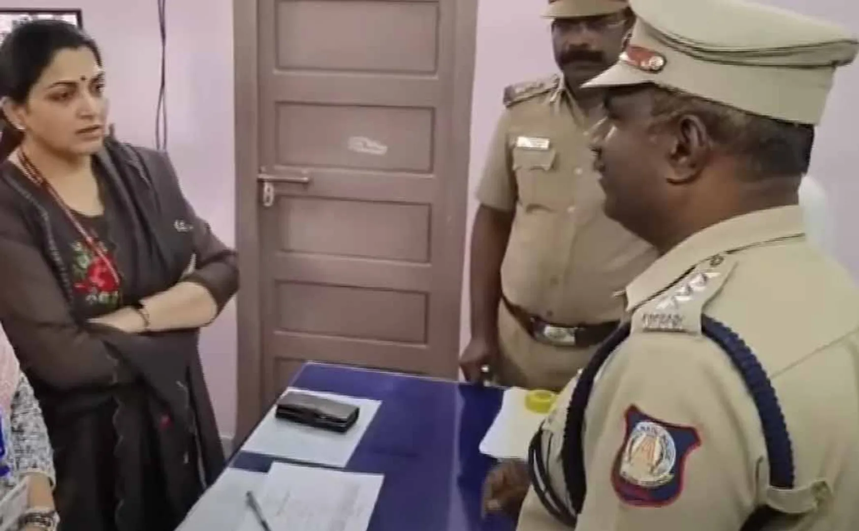 Kushpu inspection at Kallakurichi police station