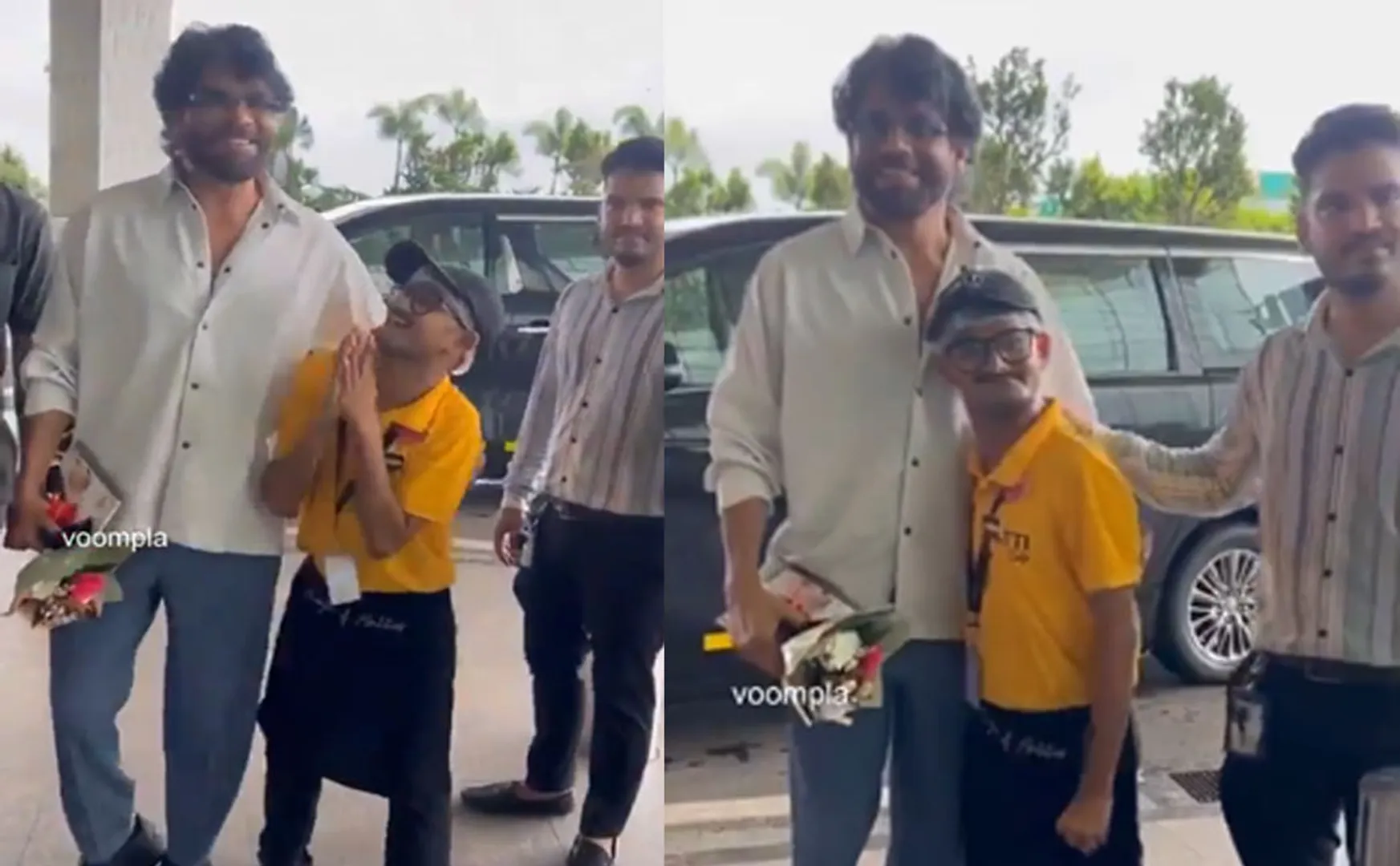 Nagarjuna met the fan in person and expressed regret
