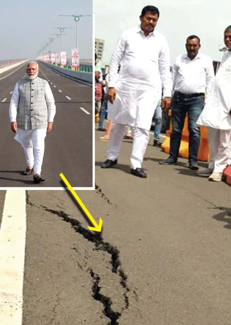 Modi's broken bridge