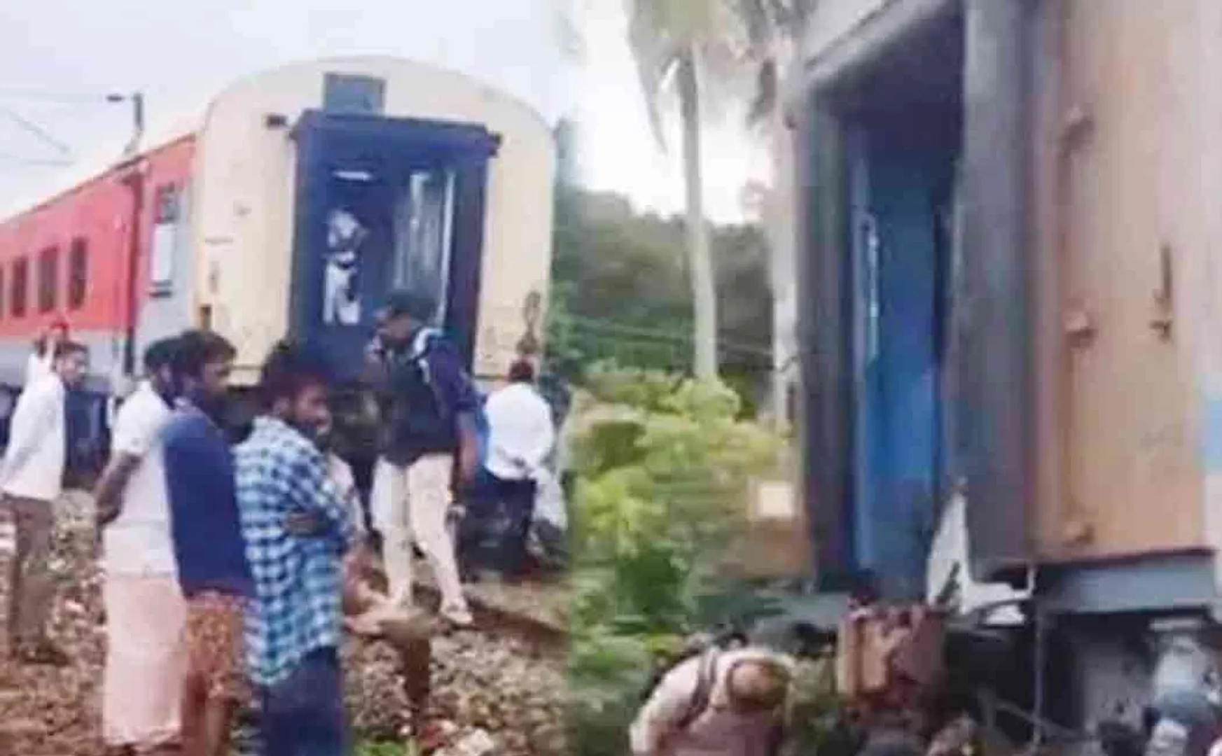Coaches derailed from Kerala Ernakulam Express train