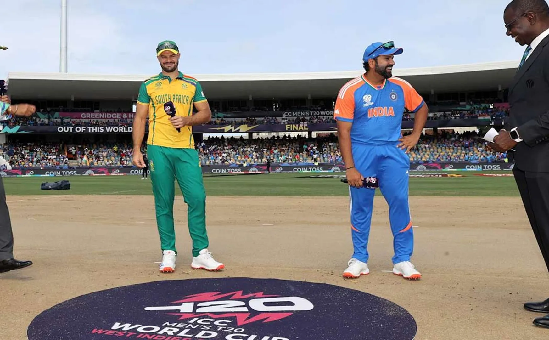 The T-20 World Cup final has begun!