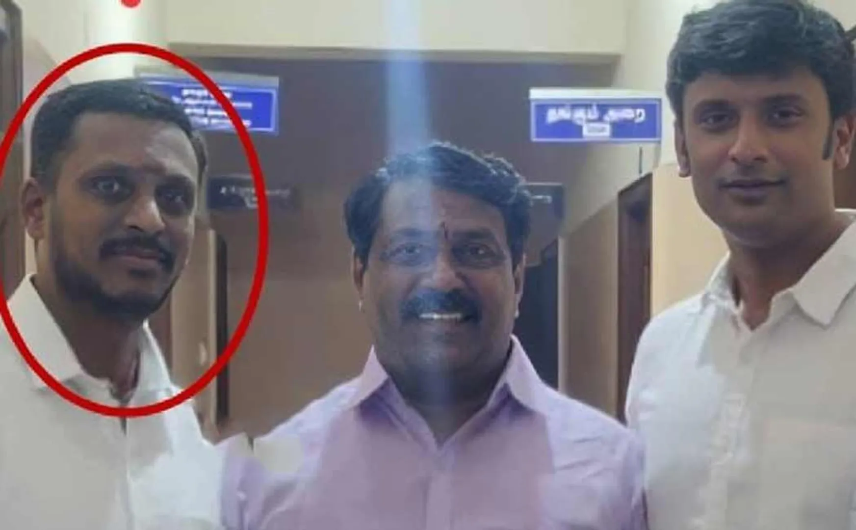 police shot and caught the BJP rowdy