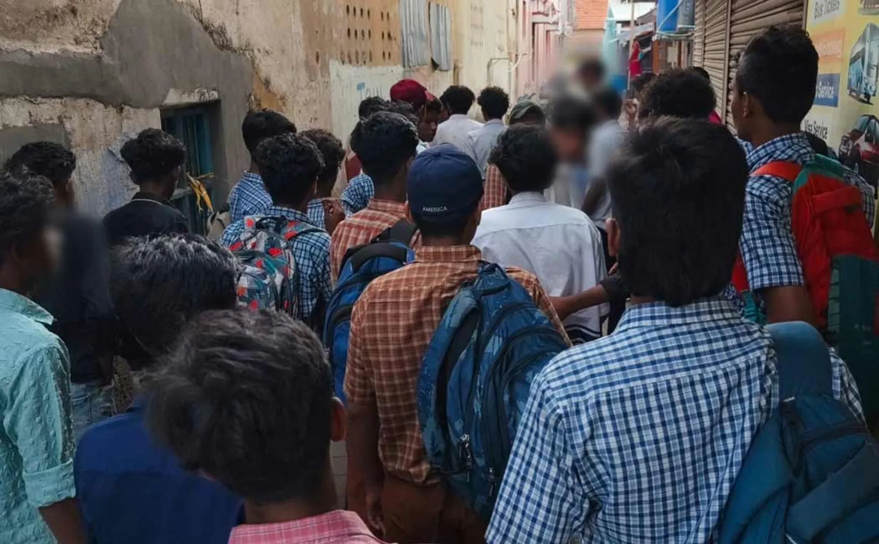 School students clash in Coimbatore
