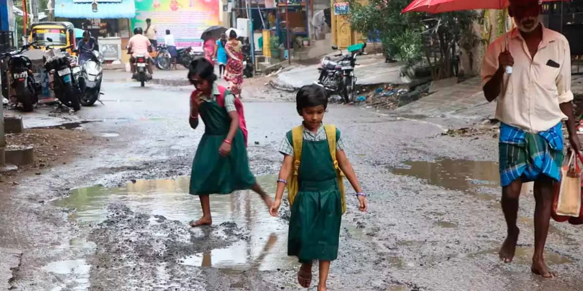  Heavy rain echoes; Notification regarding school holidays
