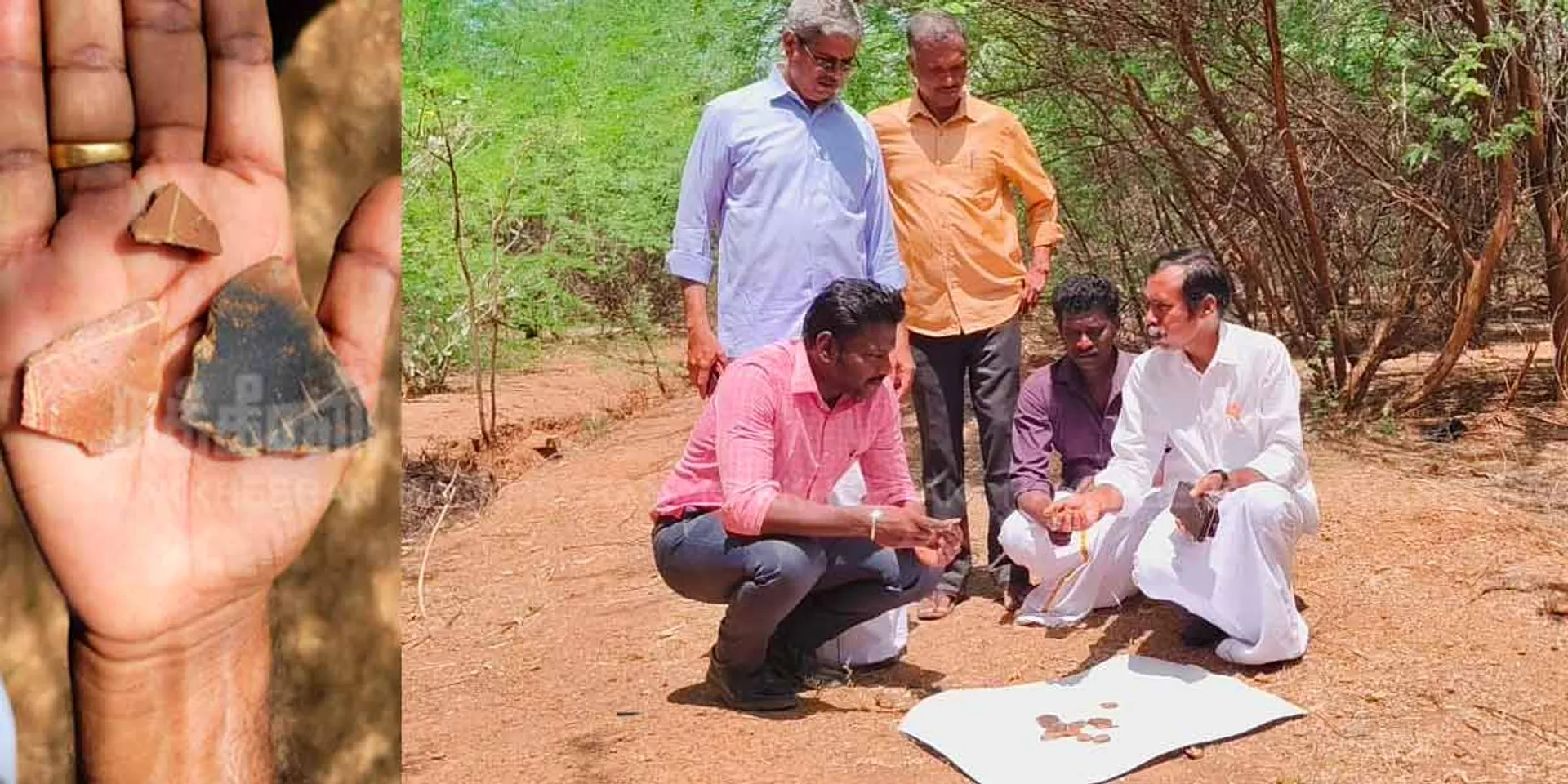 Discovery of Pot Symbols at Pandyan Fort