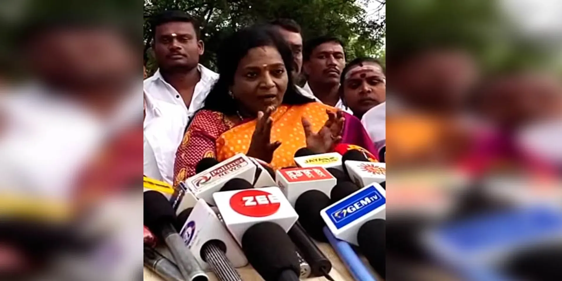 'It is sad that all 40 people were silent'- Tamilisai 
