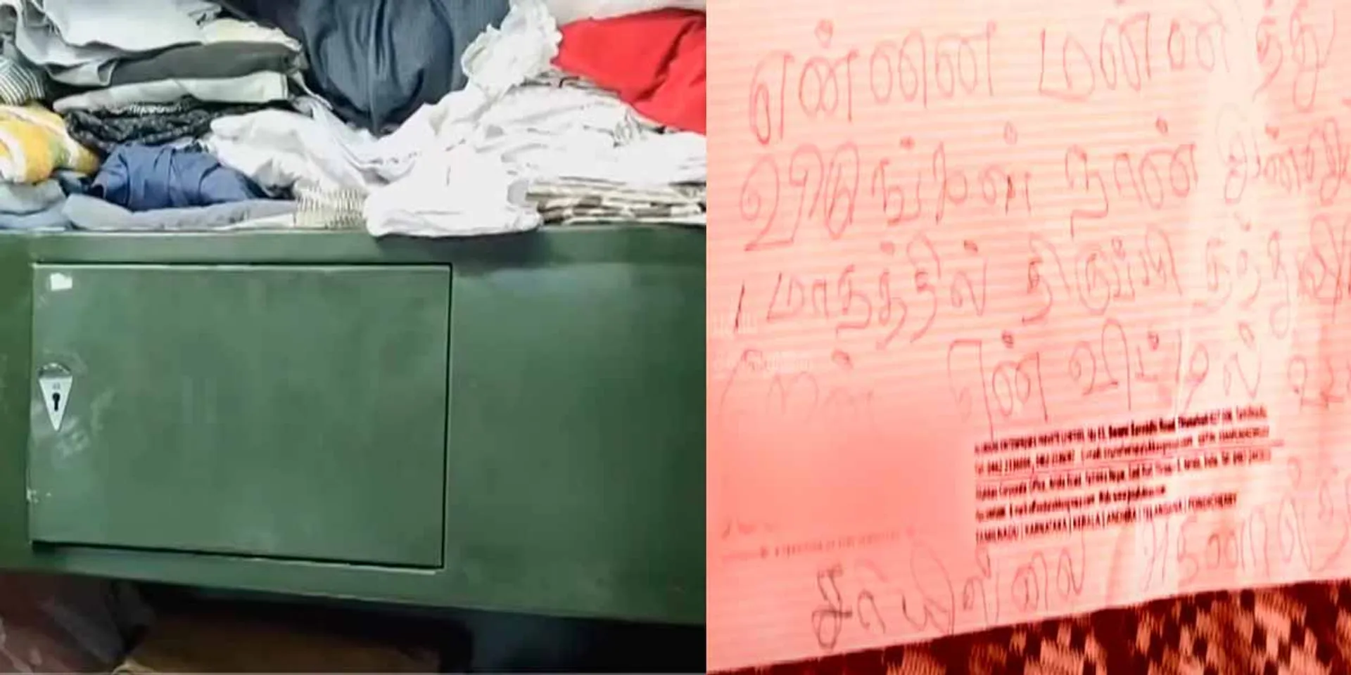  'I will give it back in a month' - robbery after writing a letter