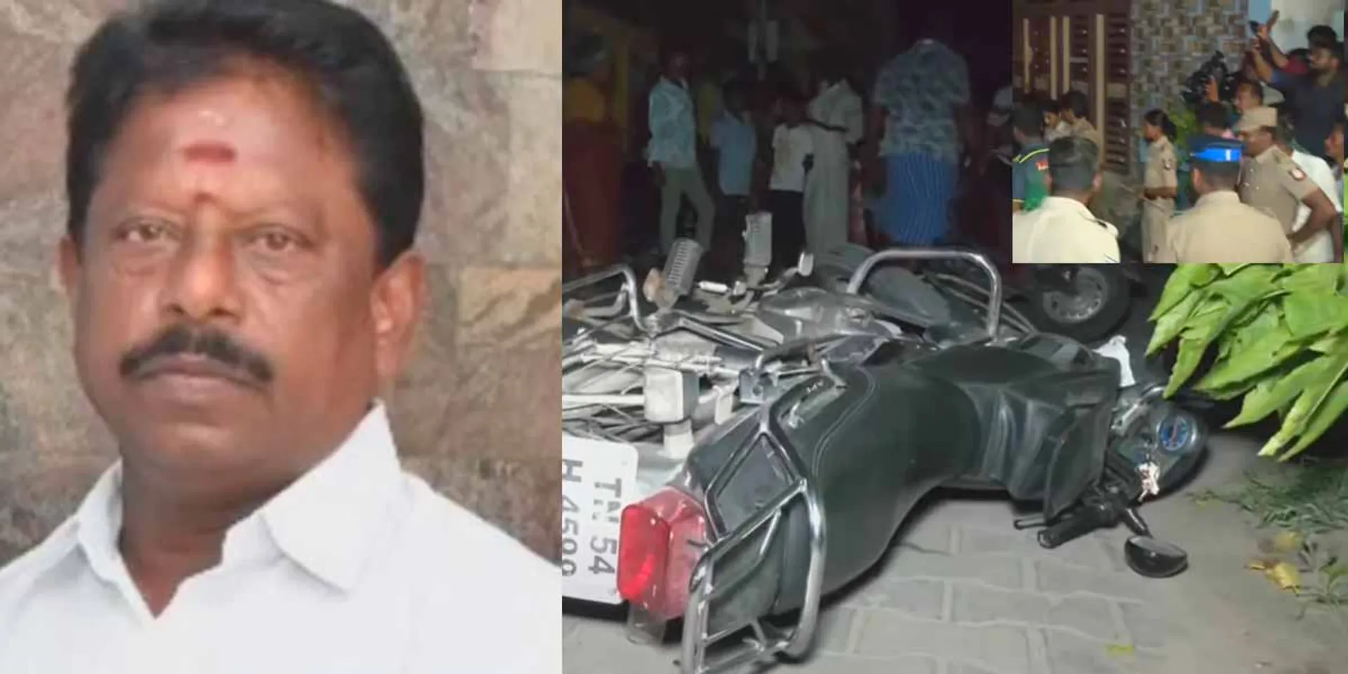  AIADMK leader hacked to death; Excitement in Salem