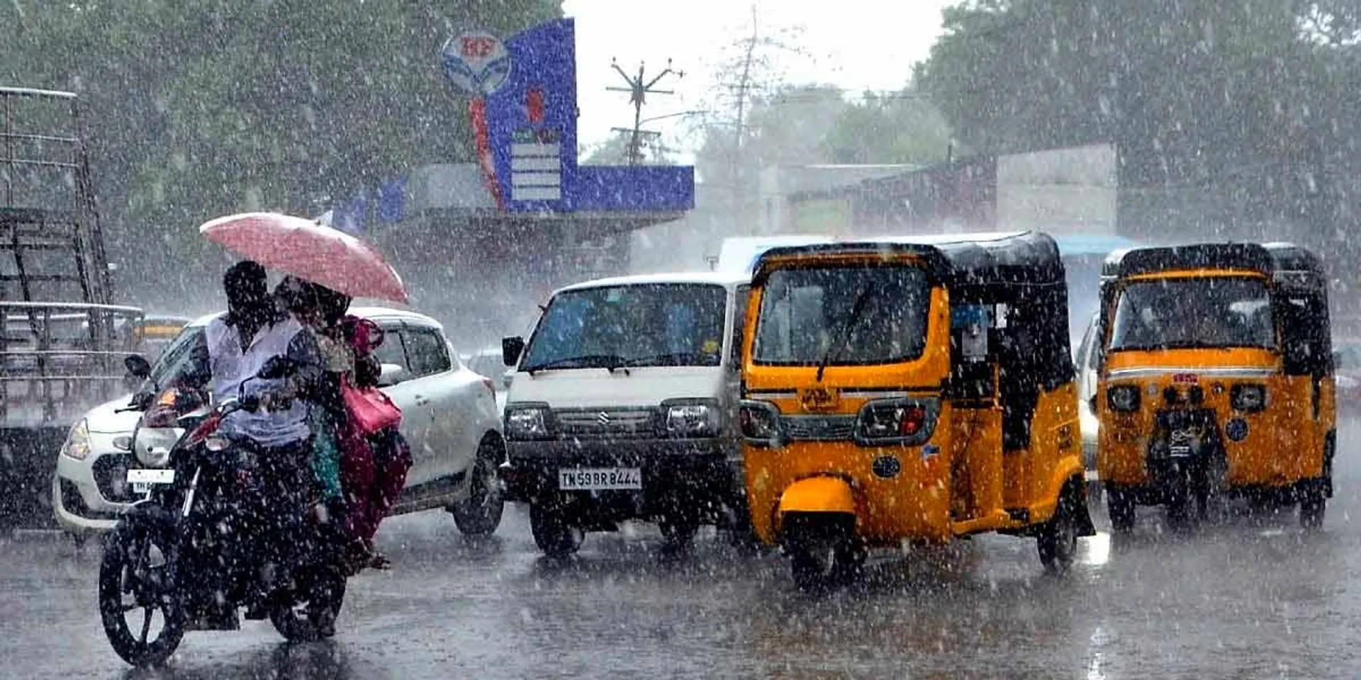 Continued rain; Warning to fishermen