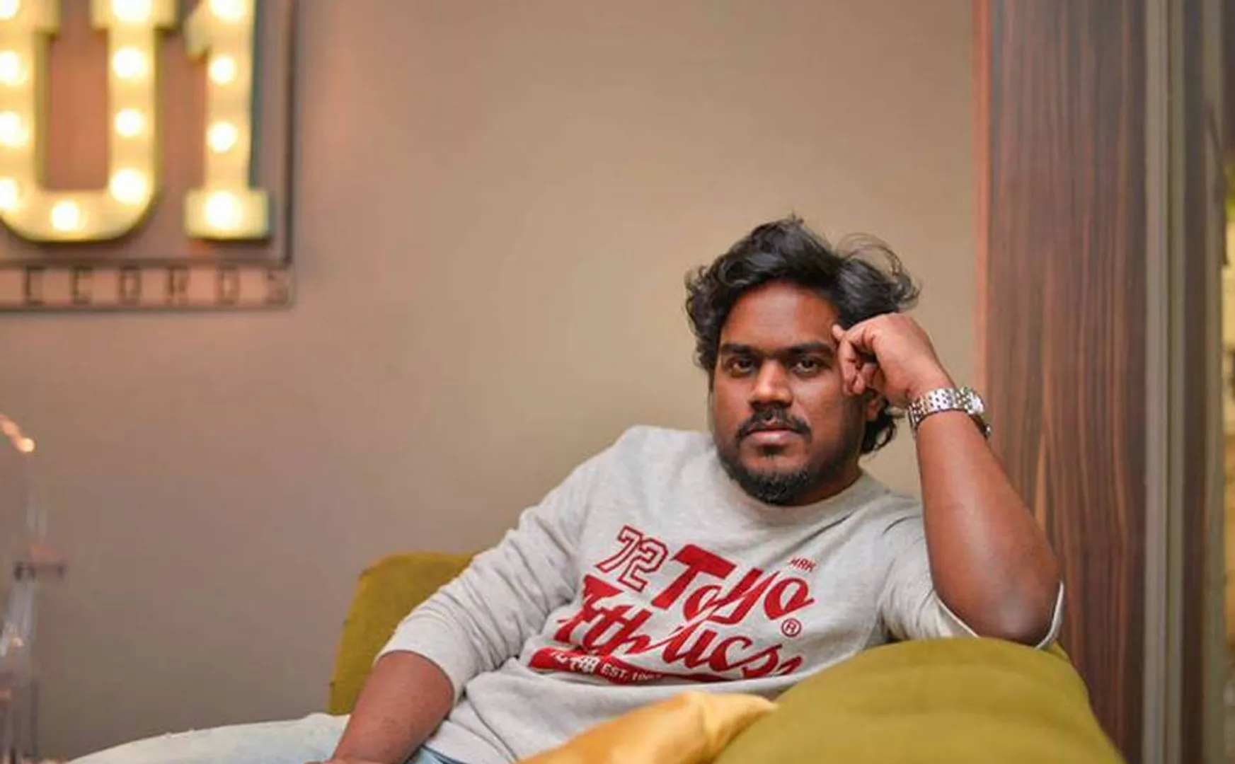 santhosh narayanan sang in Yuvan's music for the first time