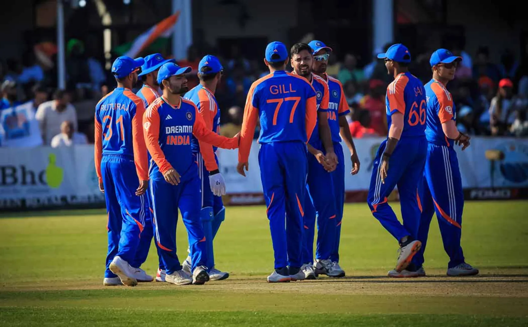 IND vs ZIM : India beat Zimbabwe and win