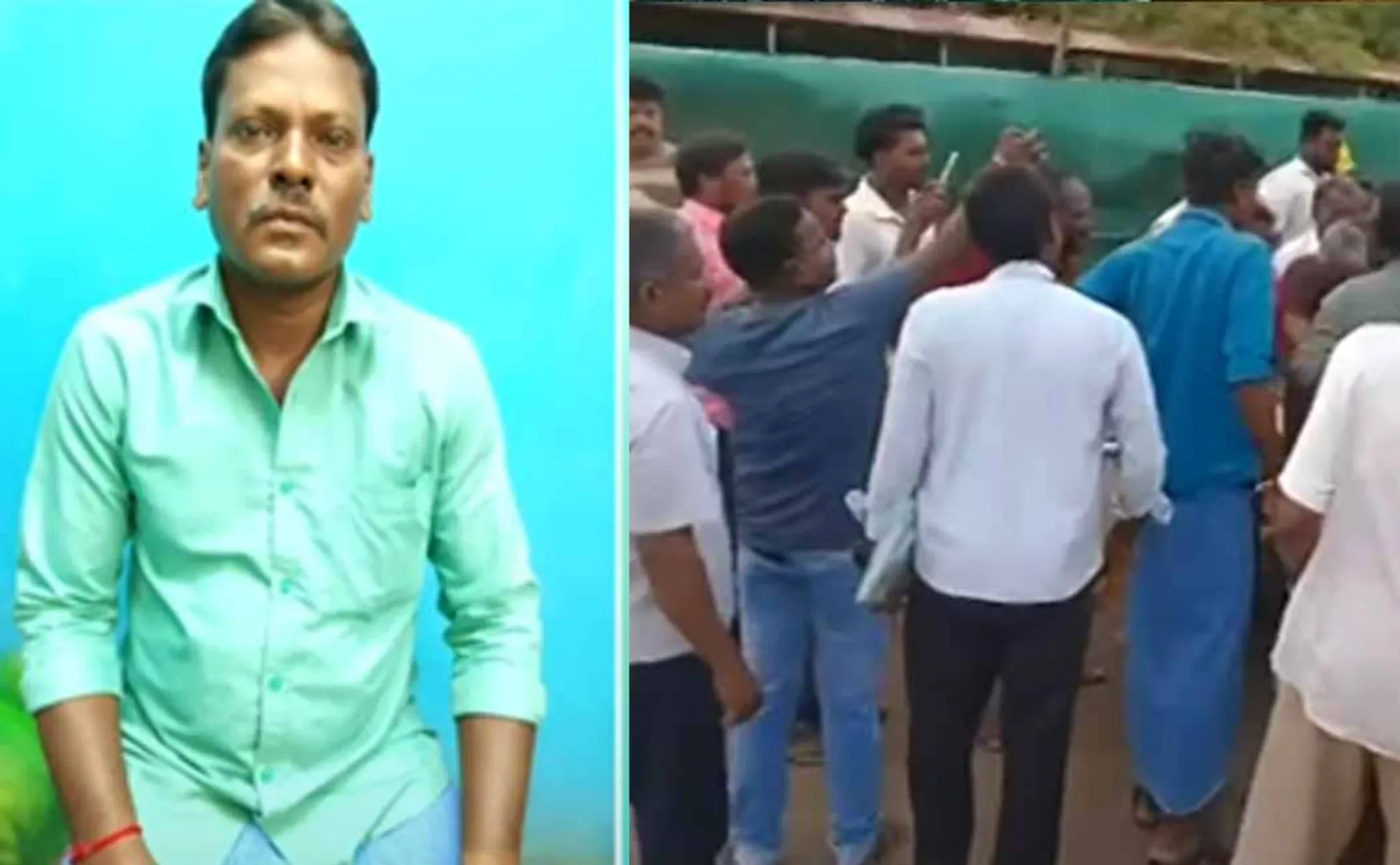  Relatives siege protest on  NLC worker incident 