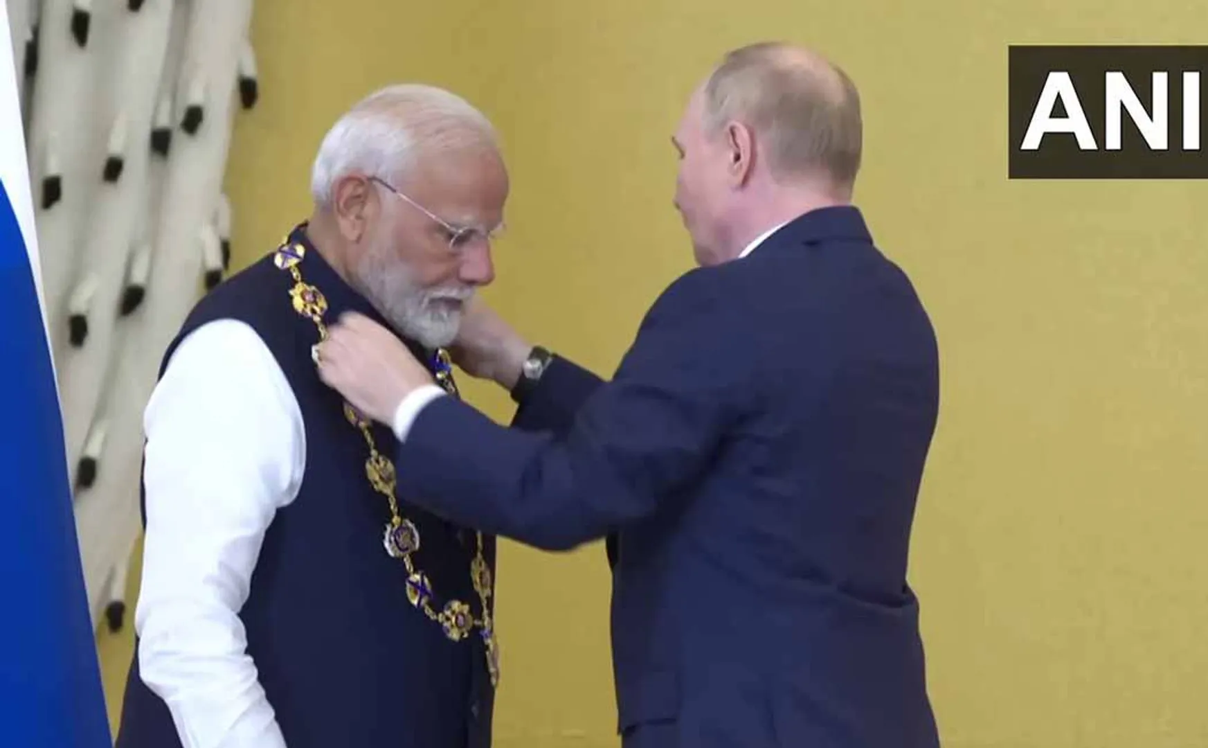 Russia's highest award for PM Modi