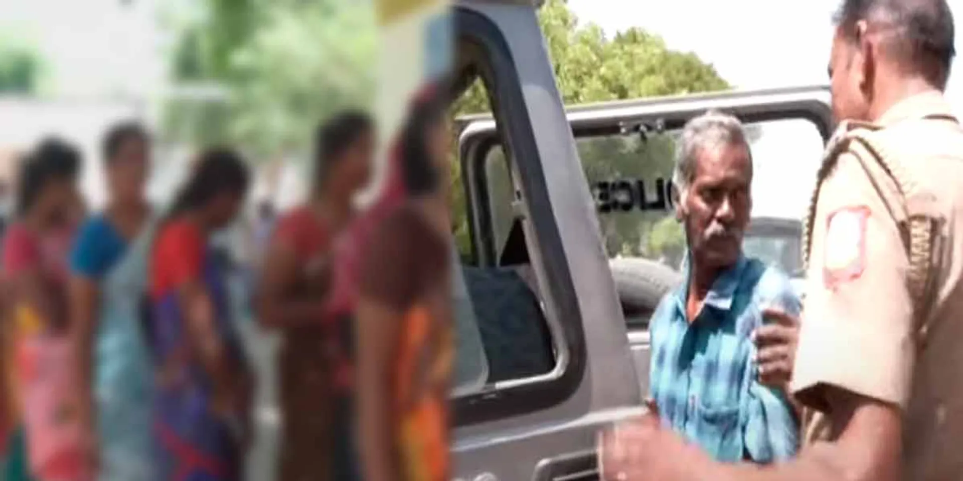 A woman who came to vote was stabbed; Chased by the police