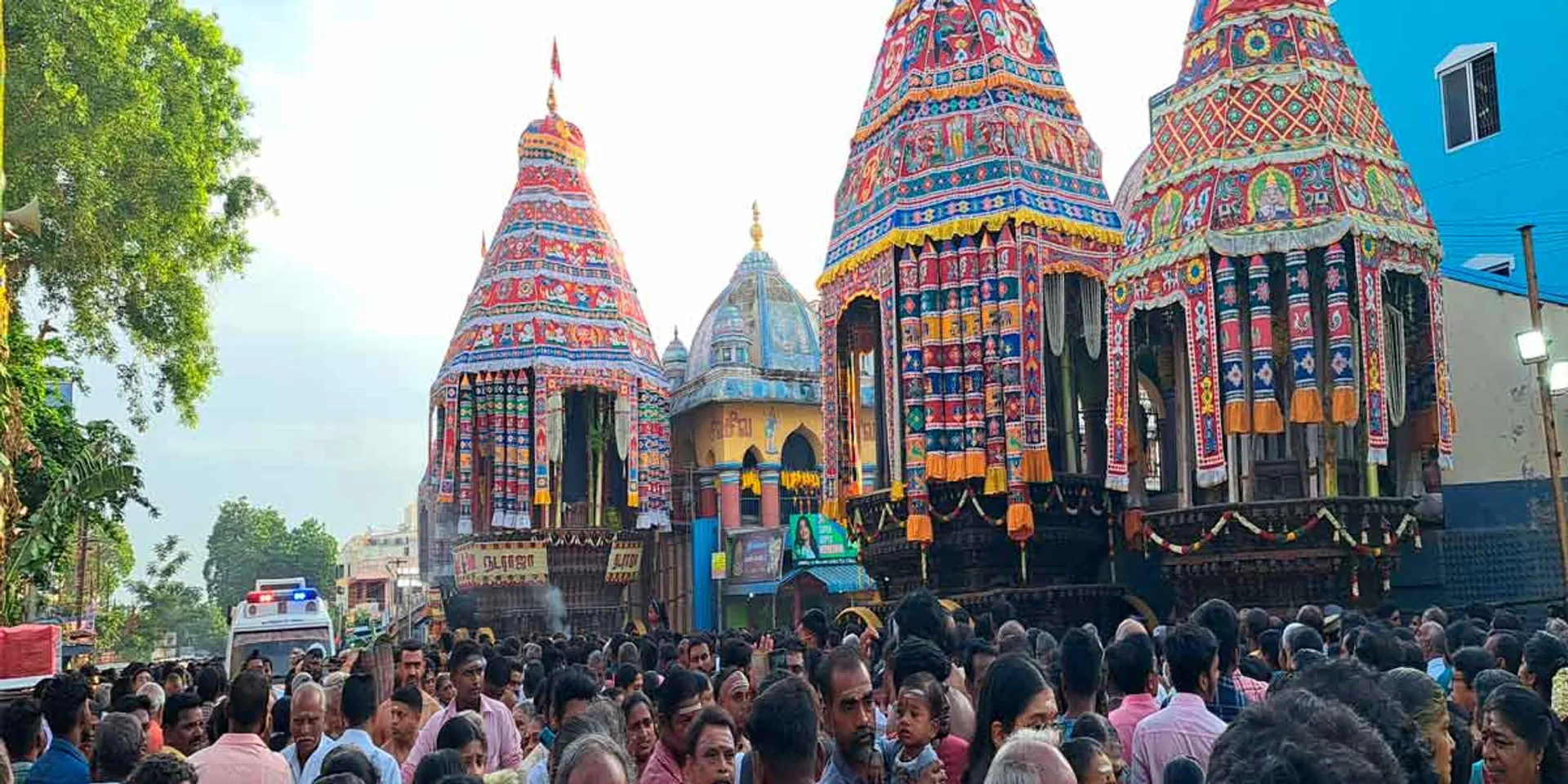 Ani Thirumanjana Chariot Festival in Nataraja Temple