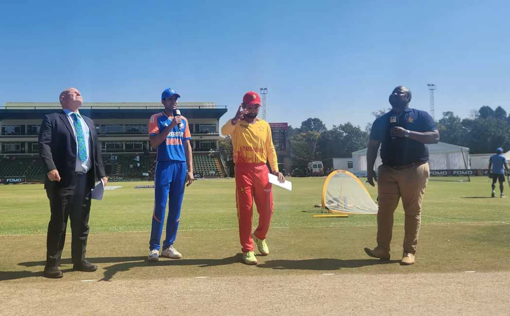 IND vs ZIM : 153 runs target for Indian team