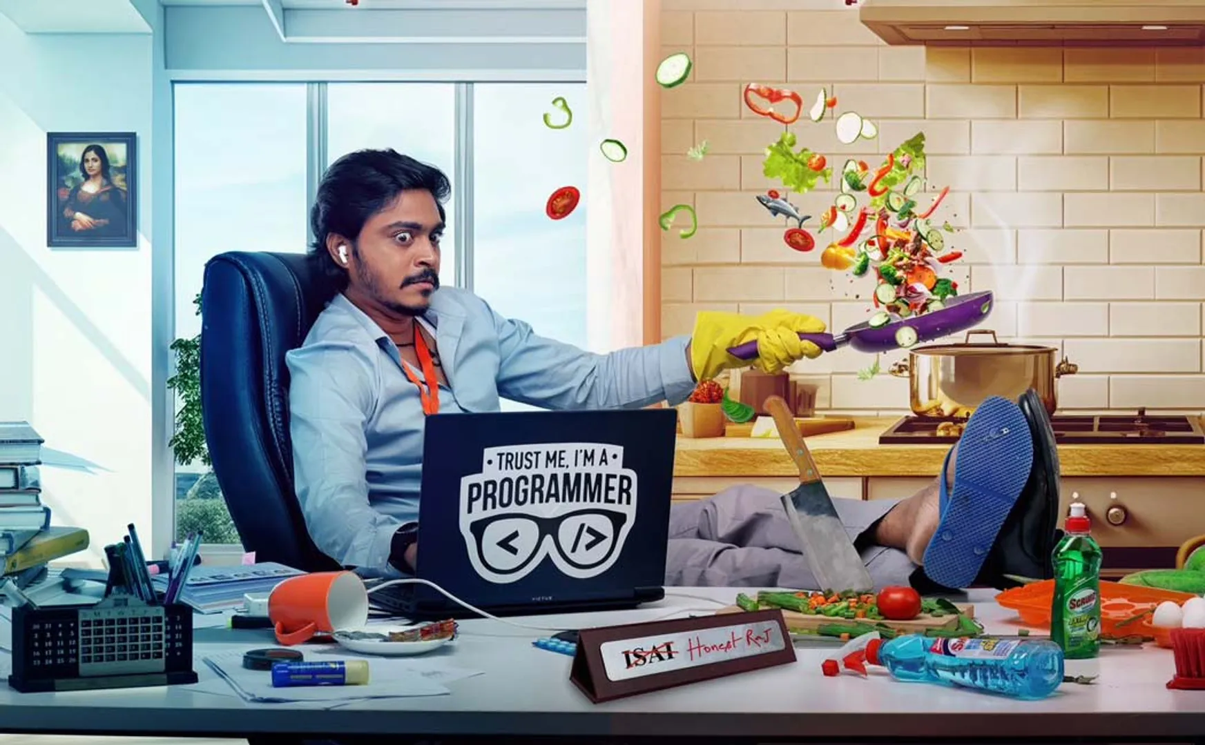 Mr.house keeping first look poster released