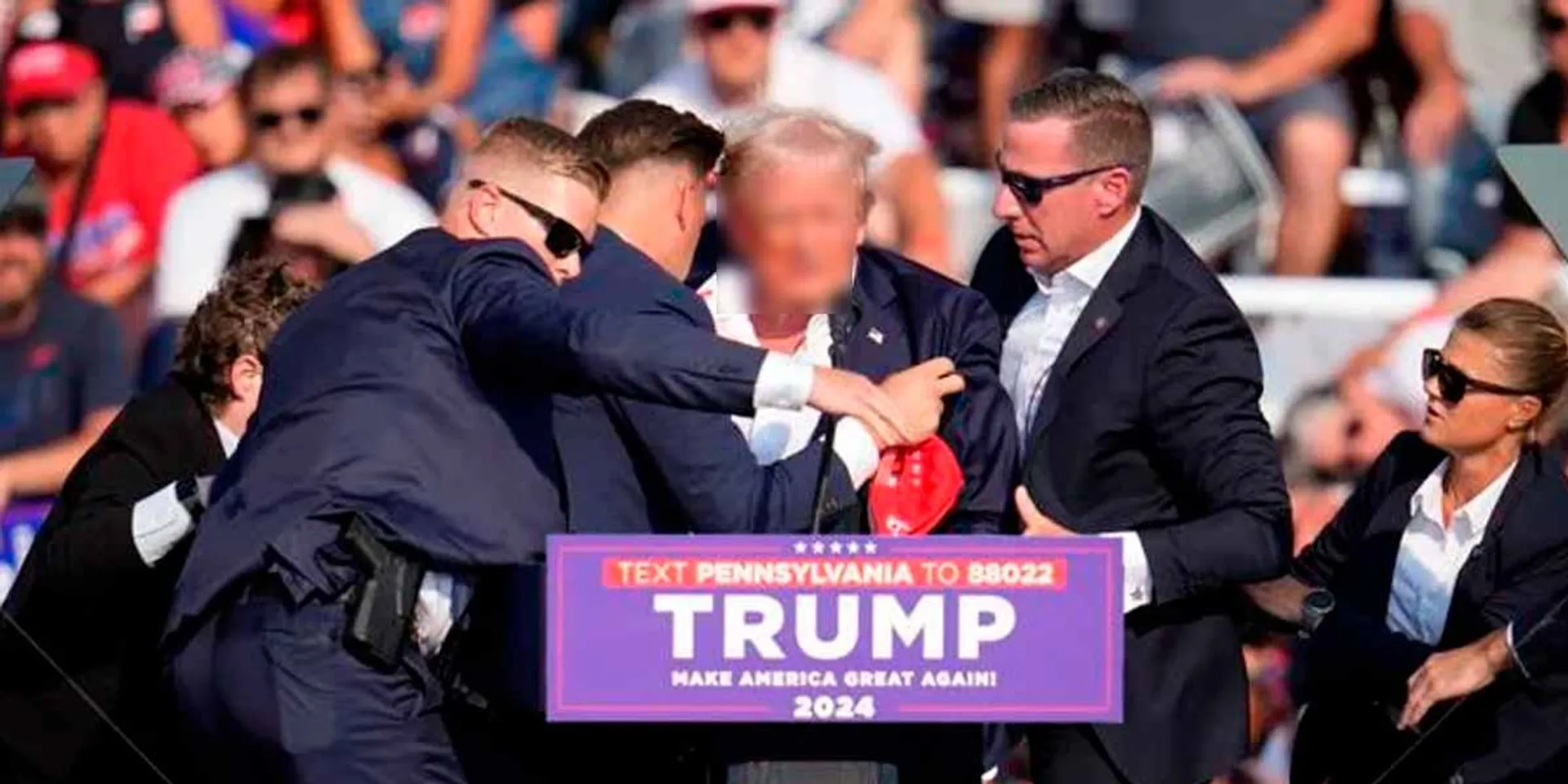Firing on Trump; strong condemnations