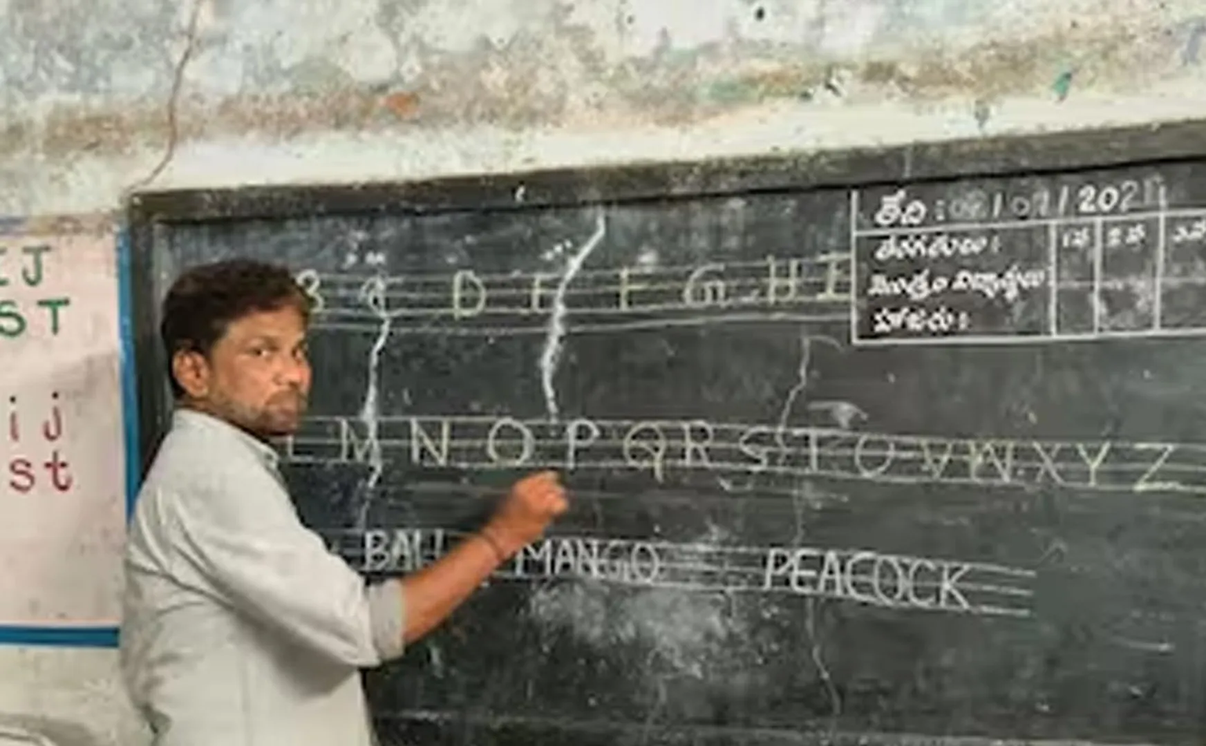 133 students are joined in same school as teacher has transferred In Telangana 