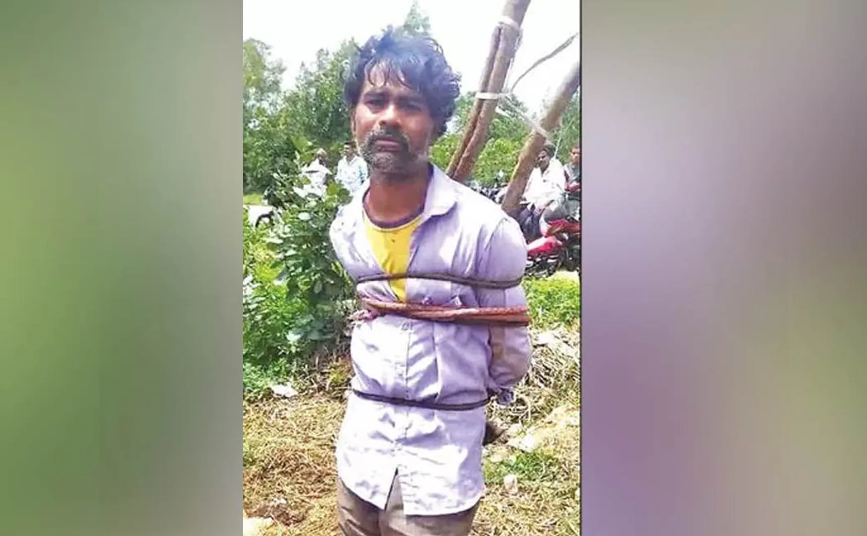 A teenager who bit a calf while drunk and drank the blood