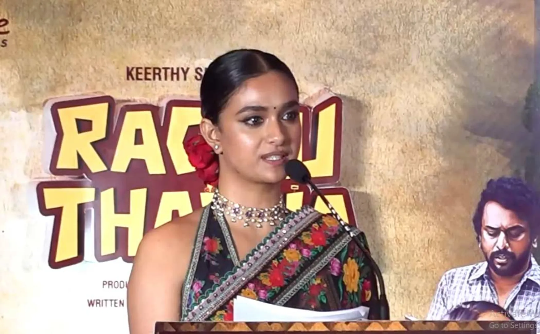 keerthy suresh about hindi imposition controversy