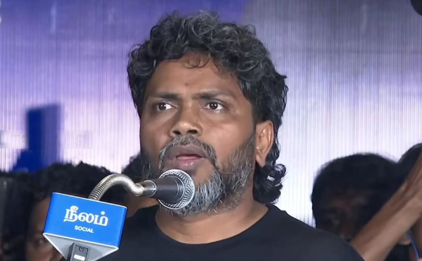 Pa. Ranjith speech at amstrong Memorial rally