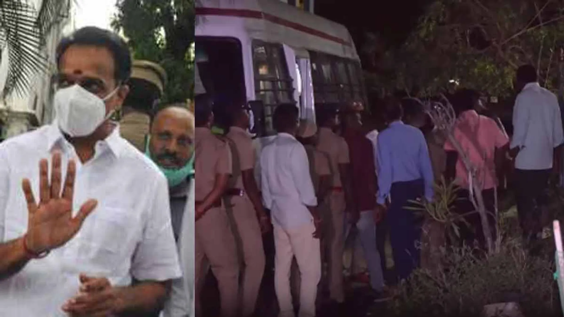 Present MR Vijayabaskar; The court ordered action