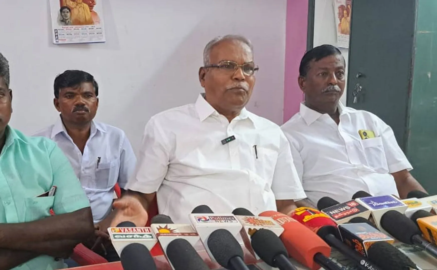 K. Balakrishnan said Tamil Nadu has been totally neglected in the financial report 