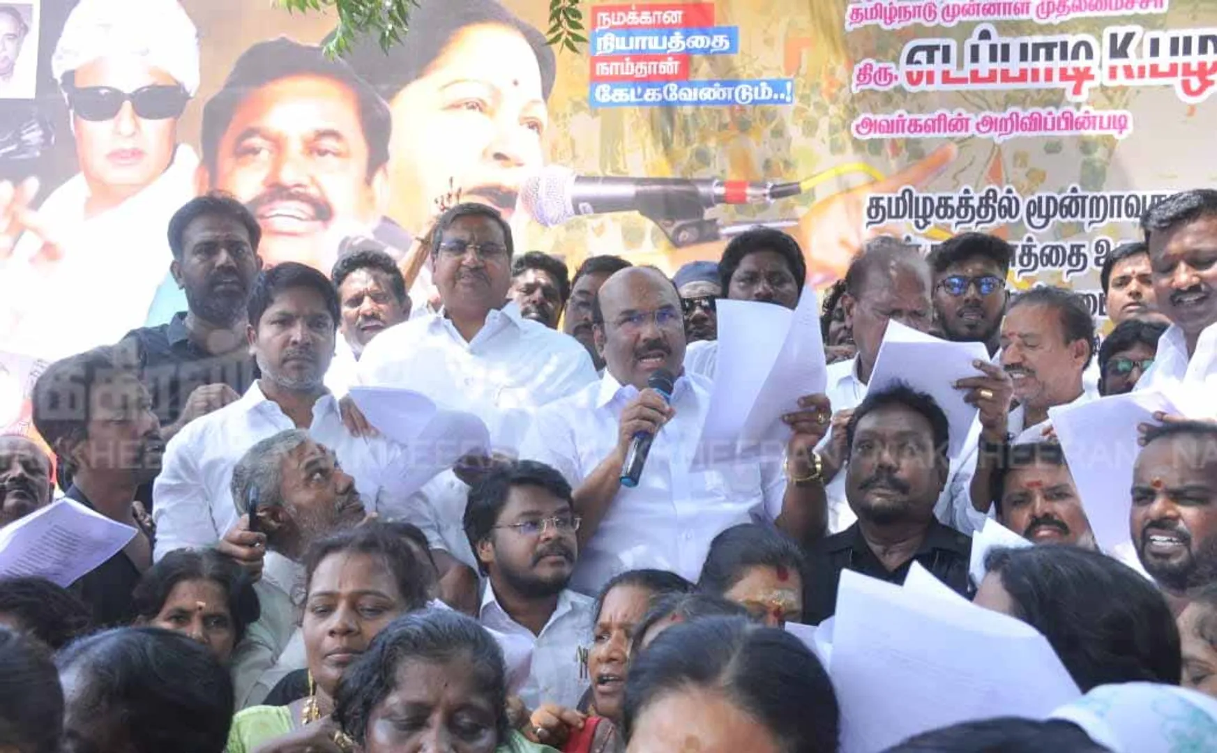 AIADMK against electricity tariff hike, law and order problem 