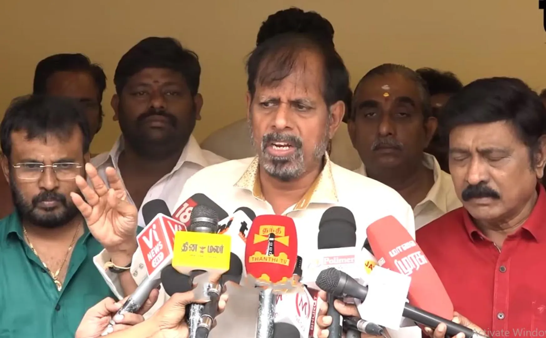 rk selvamani press meet regards refsi special meeting