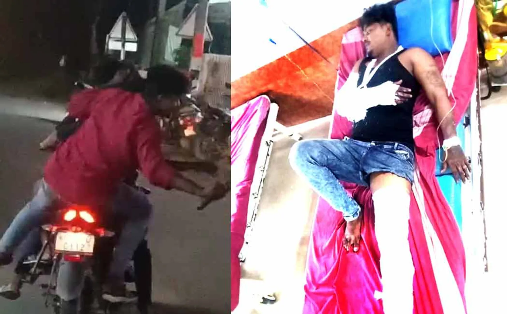  raider who was involved in the raid with a machete was arrested