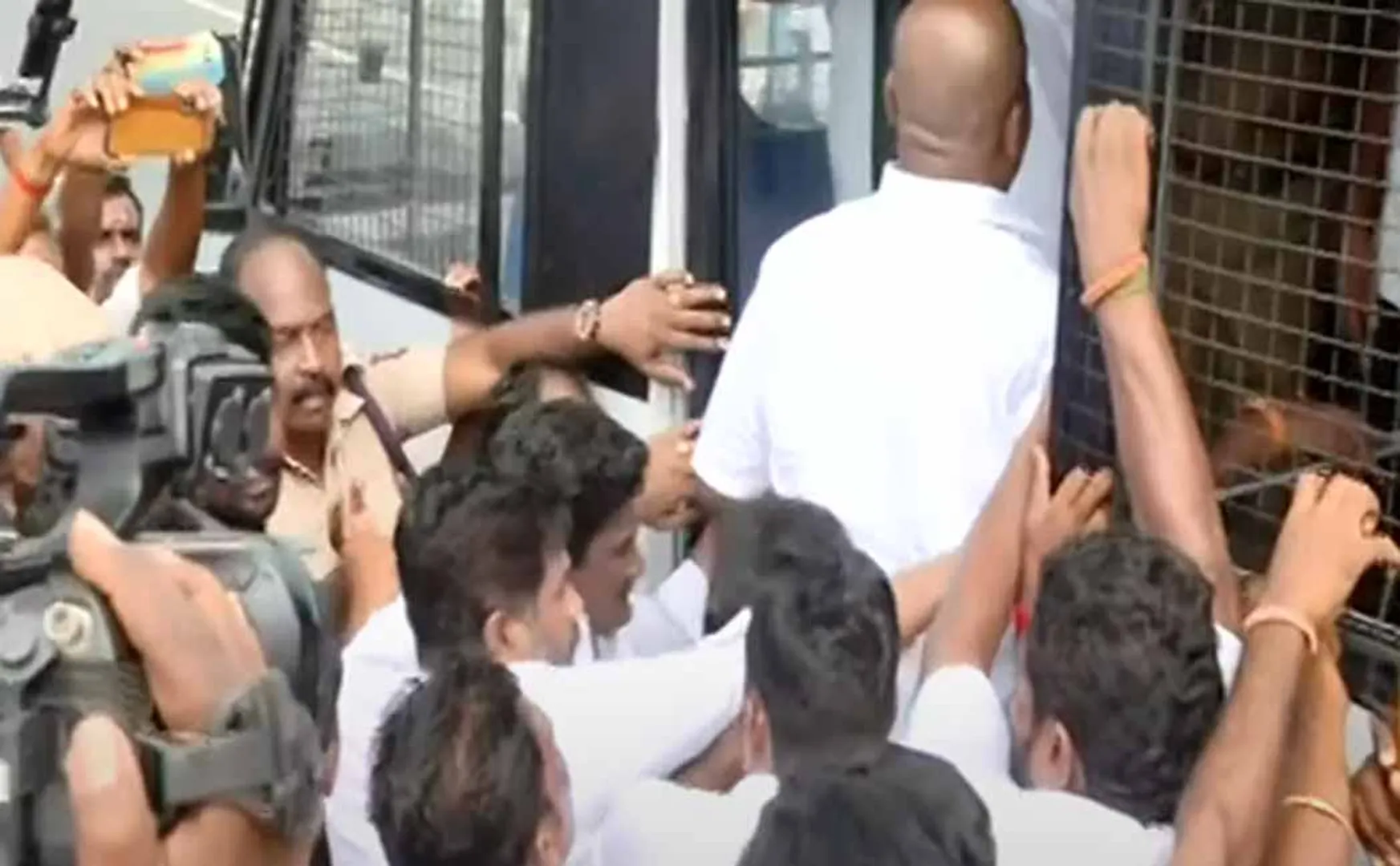 ADMK former minister R.P. Udayakumar arrested