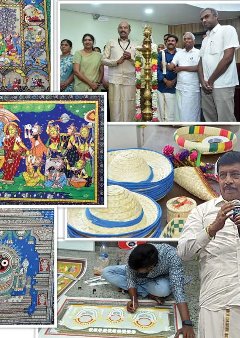 /idhalgal/om/devotional-paintings-palm-leaves-compiled-by-vijaya-kannan