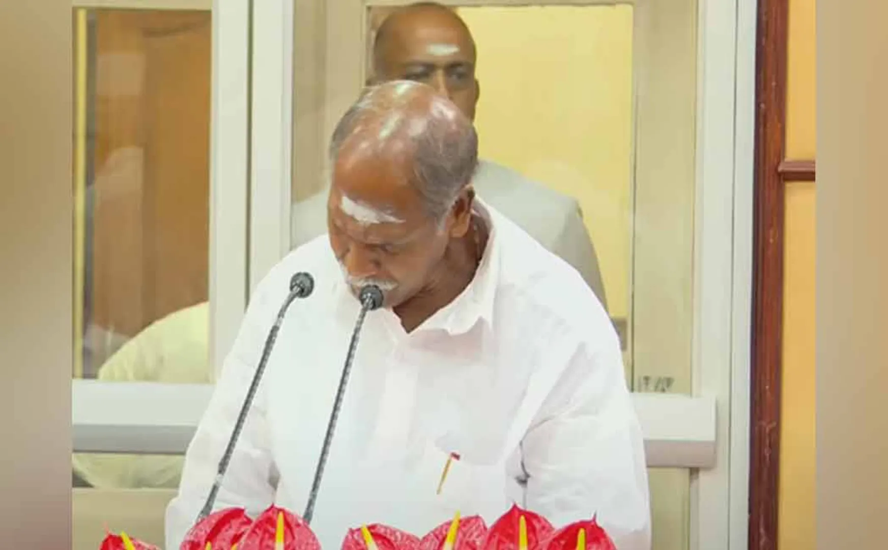 Ration goods will be given again CM Rangaswamy announced