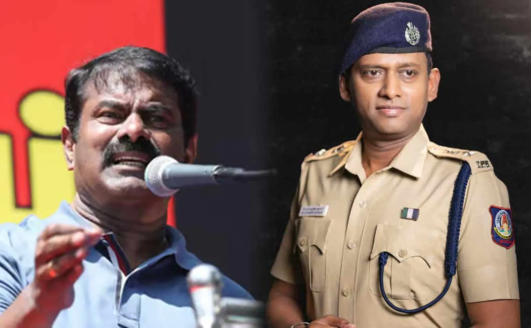S.P. Varunkumar Notice for Seeman who defamed  TN Police on public platform   
